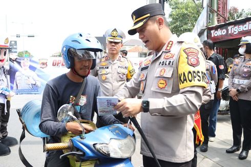 Hari Pertama Operasi Zebra Lodaya 2022, Polresta Bandung Tak Langsung Menilang