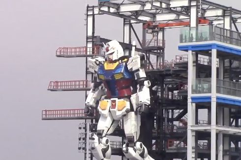 Video Robot Gundam Asli 