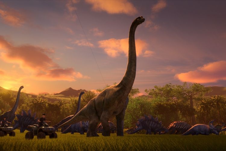 Serial animasi Jurassic World: Camp Cretaceous mulai tayang di Netflix hari ini, Senin (14/9/2020).