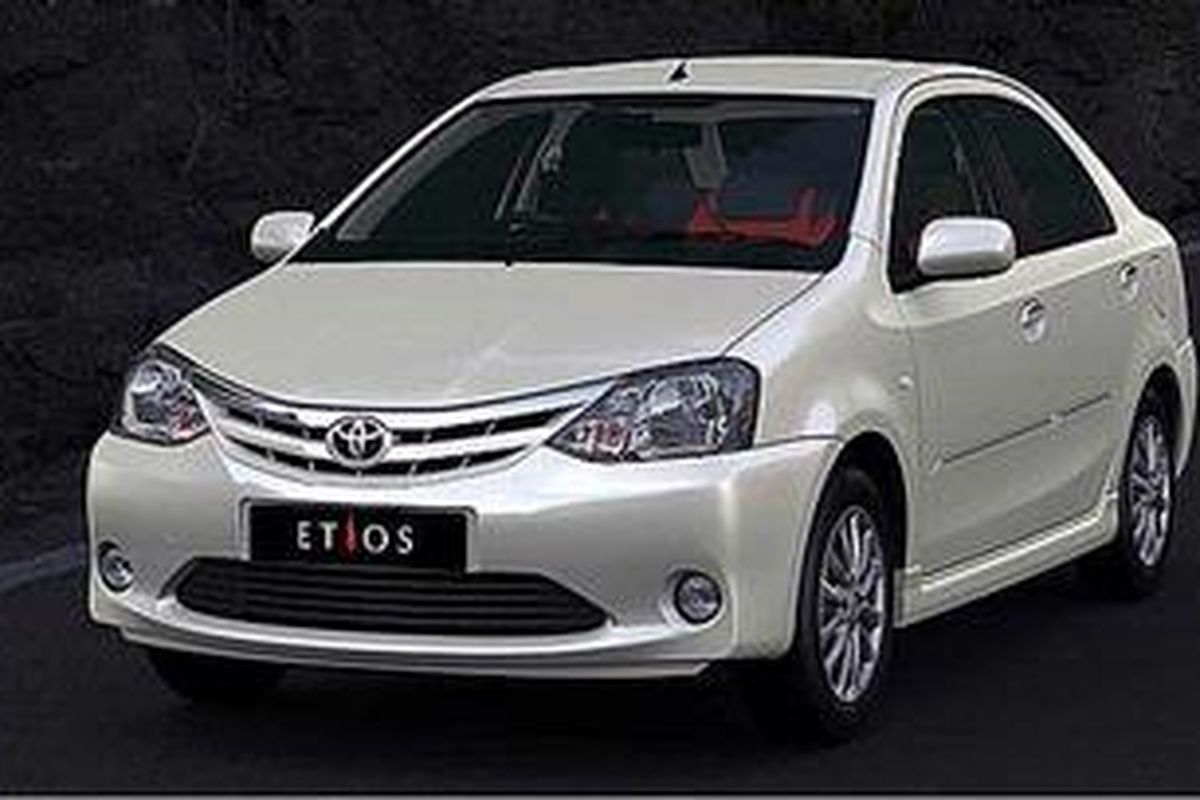 Toyota luncurkan Etios sedan bermesin 1,5 literdi India