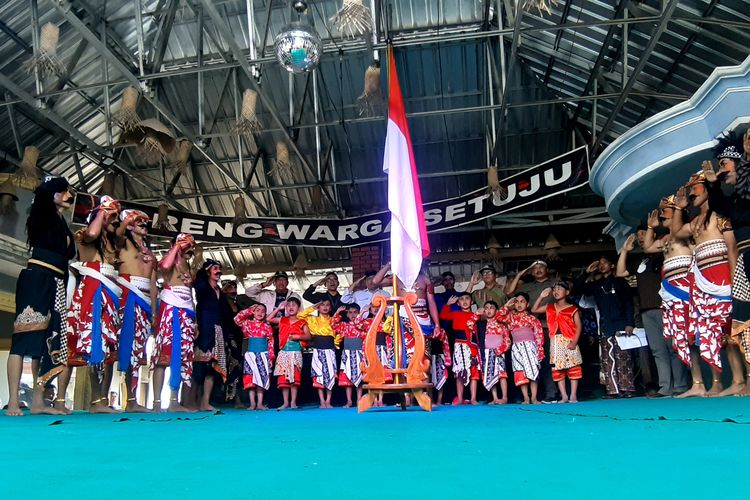 Pentas Seni Sanggar Seni Warga Setuju  di Magelang.