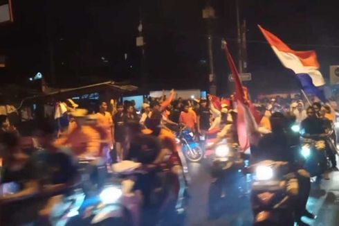 Warga Maluku Turun ke Jalan Rayakan Kemenangan Belanda, Abaikan Prokes hingga Dibubarkan Polisi