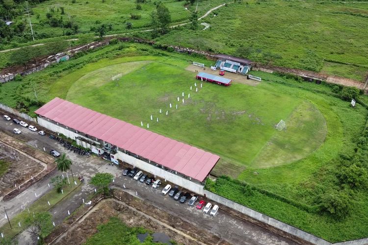 Stadion Wombik yang akan Dijadikan Aicon Papua Barat Daya