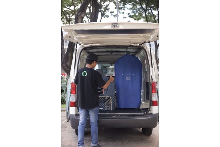 Kirei Wash menawarkan layanan antar-jemput. 