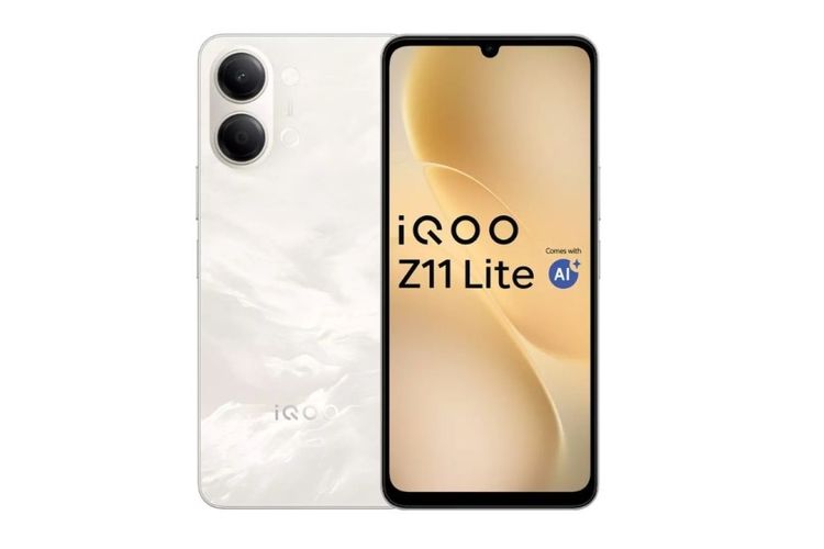 HP iQoo Z11 Lite Meluncur dengan Layar 120 Hz dan Baterai  6.500 mAh