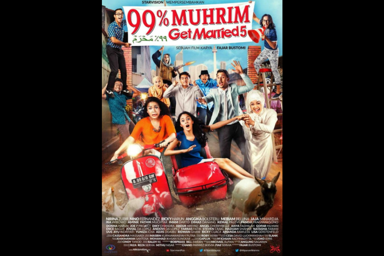 Poster film 99% Muhrim: Get Married 5.