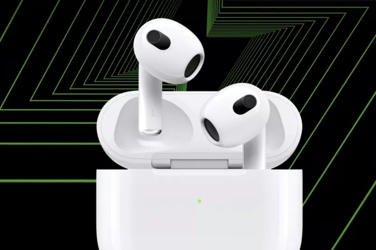 Ilustrasi cara membersihkan AirPods