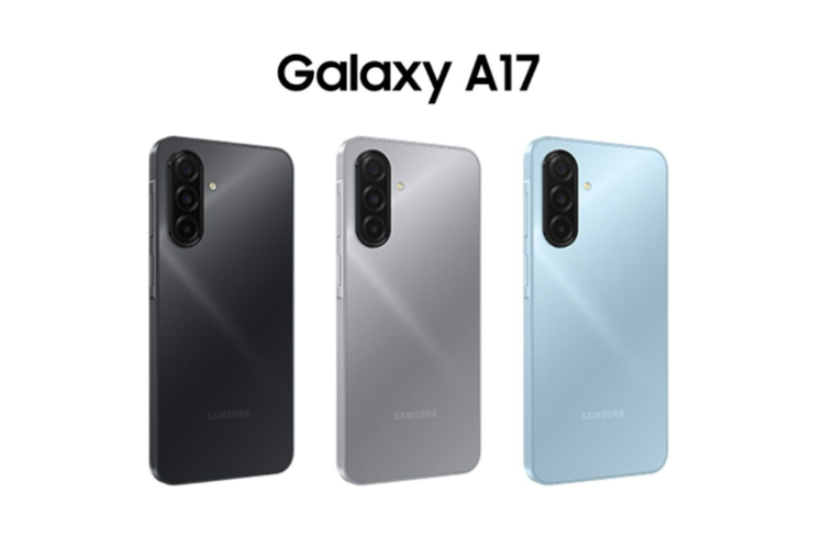 Samsung Galaxy A17 4G resmi hadir di Indonesia. Ponsel ini tersedia dalam tiga pilihan warna, meliputi Gray, Light Blue, dan Black. 