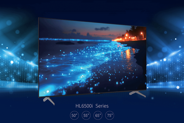 Sharp Aquos QLED 4K HL6500i resmi di Indonesia dalam empat ukuran, mulai dari 50 inci hingga 75 inci