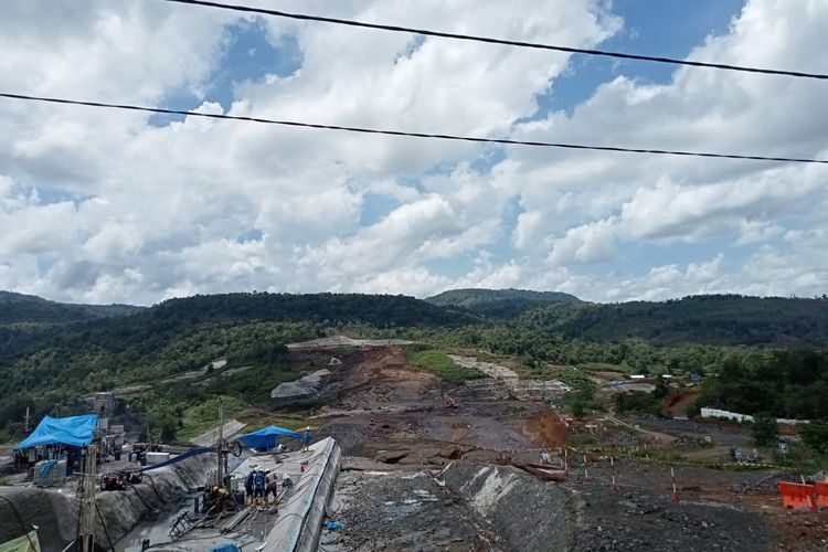 Bendungan Pamukkulu, Makassar, Sulawesi Selatan.
