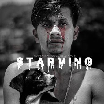Poster film Starving 2020.