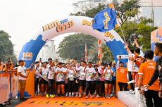 Seribu Pelari Meriahkan "Run The City" Surabaya bersama LPS dan Kompas