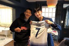 Park Seo Joon Bahagia Bisa Berfoto Bareng Pemain Sepak Bola Son Heung Min