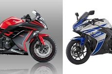 Yamaha R25 Masih Sulit Tumbangkan Ninja 250