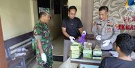 8 Kg Sabu Ditemukan di Gerbang Koramil Pulau Masalembu