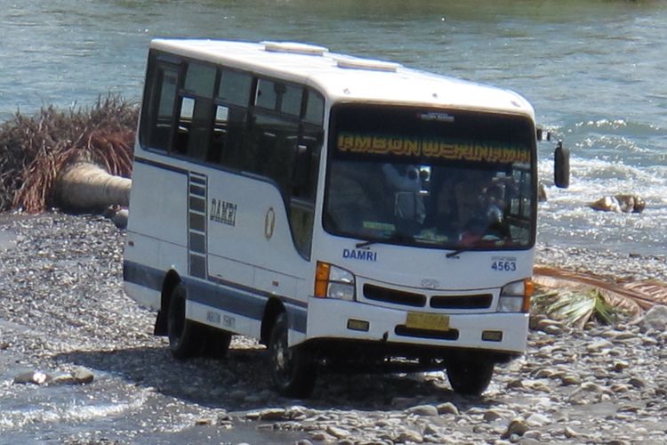 Angkutan Perintis DAMRI di Kabupaten Nabire