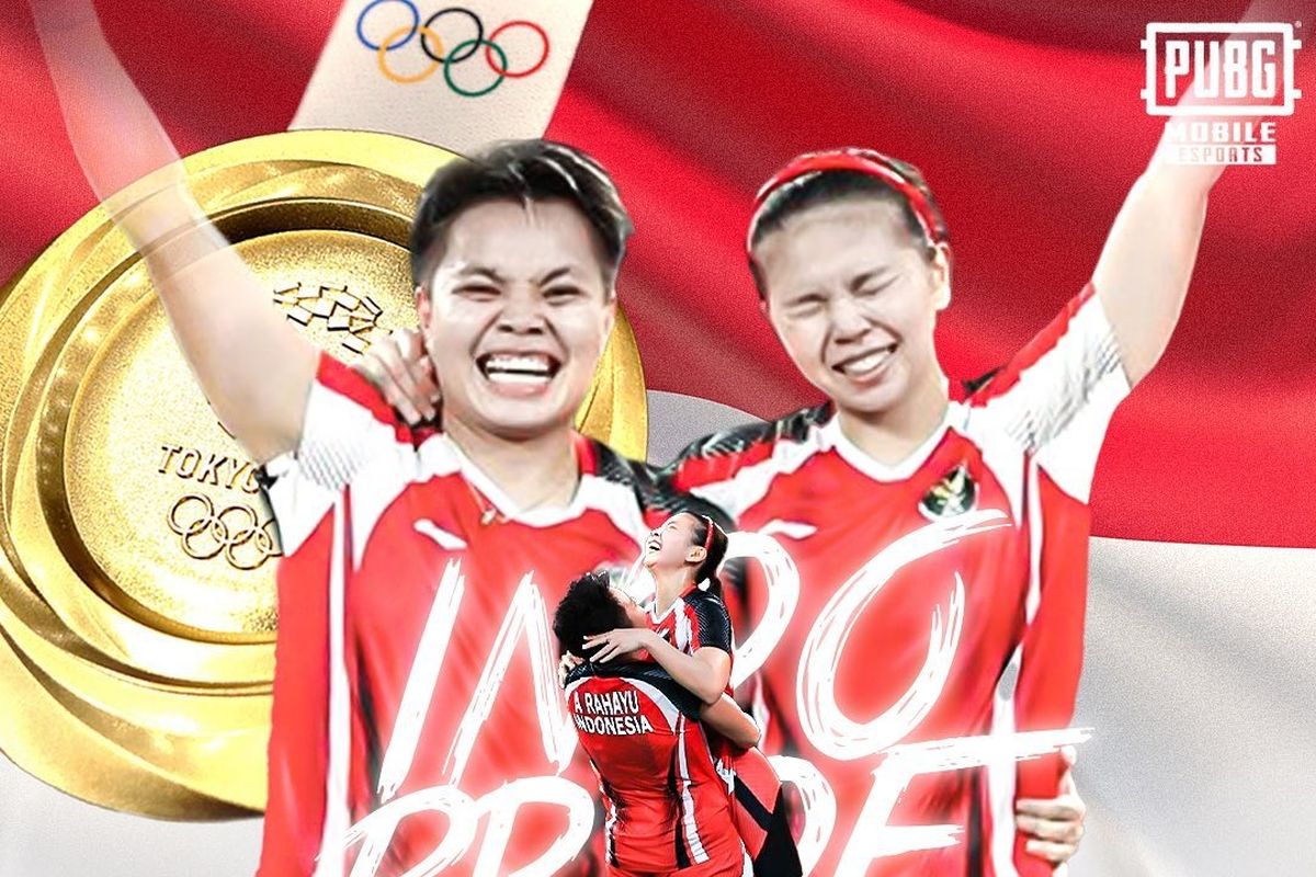 Greysia Polii dan Apriyani Rahayu berhasil meraih emas pertama untuk Indonesia di cabor bulutangkis Olimpiade 2020. 