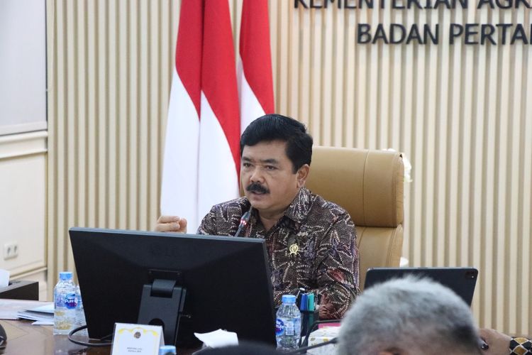 Menteri Agraria dan Tata Ruang/Kepala Badan Pertanahan Nasional (ATR/BPN) Hadi Tjahjanto