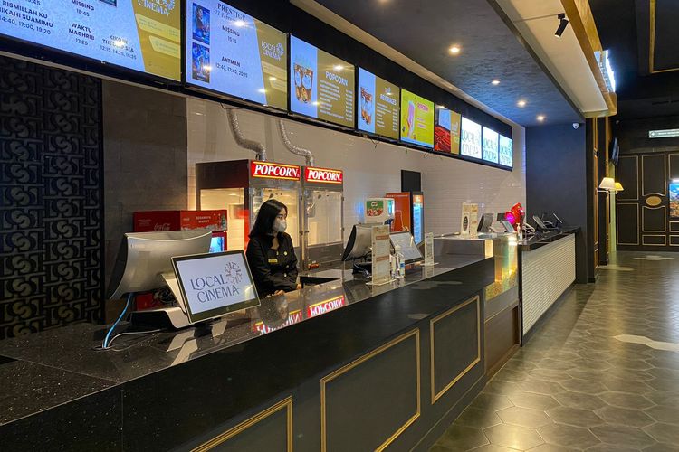 Desain interior Local Cinema di Lotte Mart Fatmawati, Jakarta Selatan. 