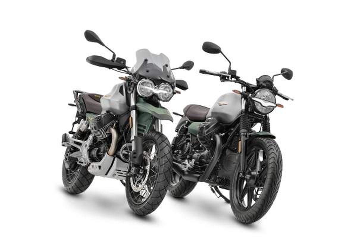 Moto Guzzi V7 Stone Centenario dan V85 TT Centenario