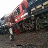 Kecelakaan Kereta Api di Lampung: 2 KA Bertabrakan gara-gara Masuk Jalur yang Sama