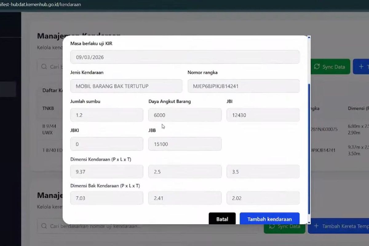 Kemenhub Luncurkan Aplikasi SUMBA untuk Digitalisasi Manifest Angkutan Barang