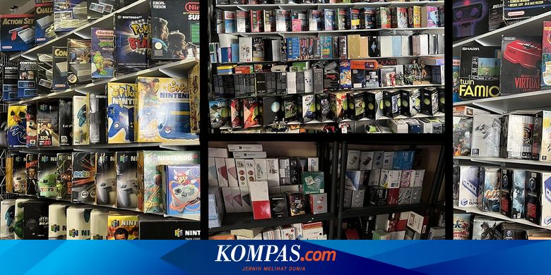 2.400 Konsol Game Berbagai Tipe Dijual Rp 14 Miliar di eBay