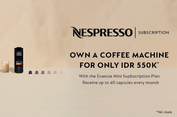 Hemat dan Praktis, Nespresso Tawarkan Program Langganan Kopi dengan Mesin Essenza Mini