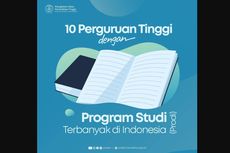10 PTN dengan Jumlah Program Studi Terbanyak di Indonesia