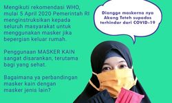 Minimalisir Penularan Covid-19, Pemprov Jabar Wajibkan Warga Pakai Masker Kain