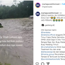 Viral, Video Mobil Pikap Berenang Menyeberangi Sungai Mengantar Pisang