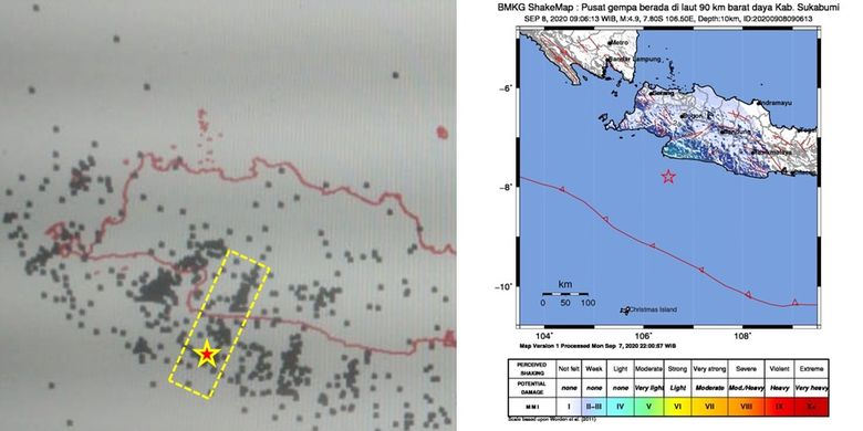 Komentar Berita : Gempa Hari Ini: M 4,9 Guncang Sukabumi ...