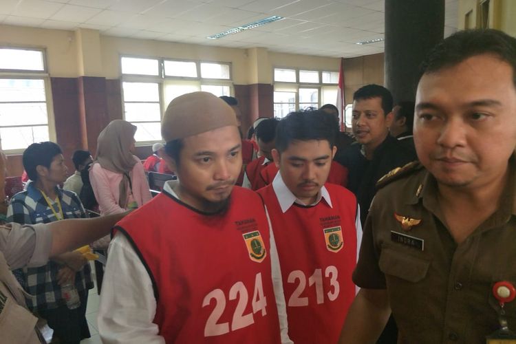 Zul Zivilia jalani sidang lanjutan kasus dugaan kepemilikan dan penyalahgunaan narkoba di Pengadilan Negeri Jakarta Utara, Jalan Gajah Mada, Jakarta Pusat, Senin (25/11/2019).