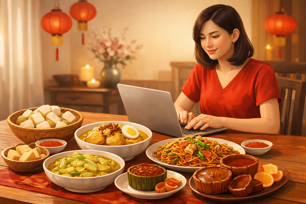 Rayakan Cap Go Meh dengan Menu Praktis, AI Bantu Susun Rencana Sajian