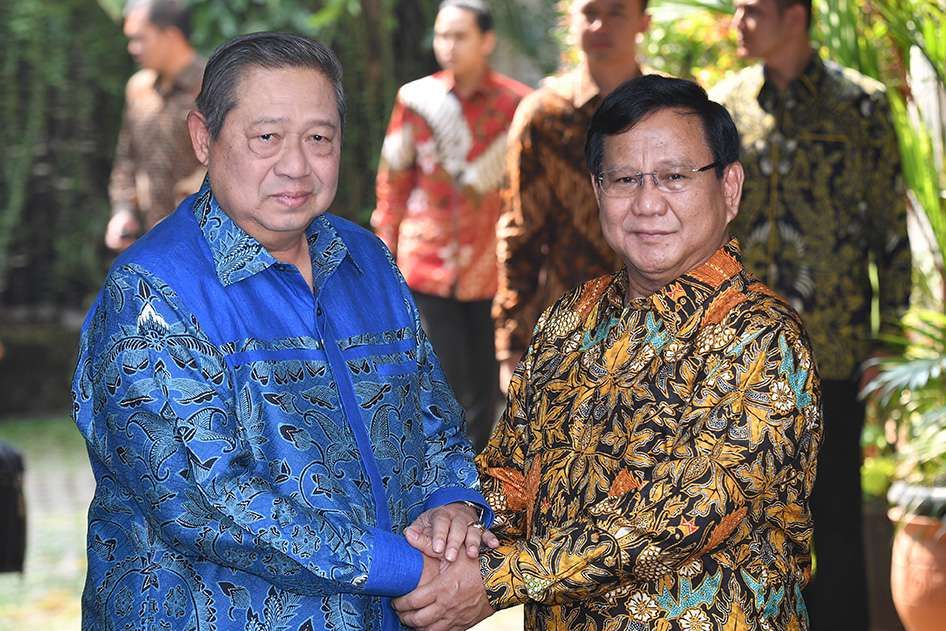 Tak Ada Jumpa Pers Bersama, Prabowo Hanya 40 Menit di Rumah SBY