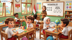 35 Soal UAS Matematika Kelas 1 Semester 2 Kurikulum Merdeka dan Kunci Jawaban