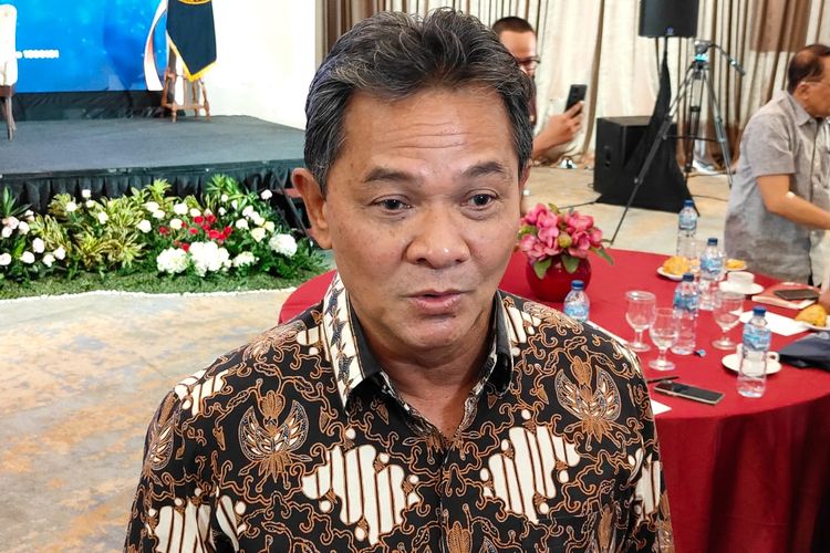 Ketua Dewan Kehormatan Penyelenggara Pemilu (DKPP) Heddy Lugito ditemui di kawasan Pasar Baru, Jakarta Pusat, Senin (18/12/2023).