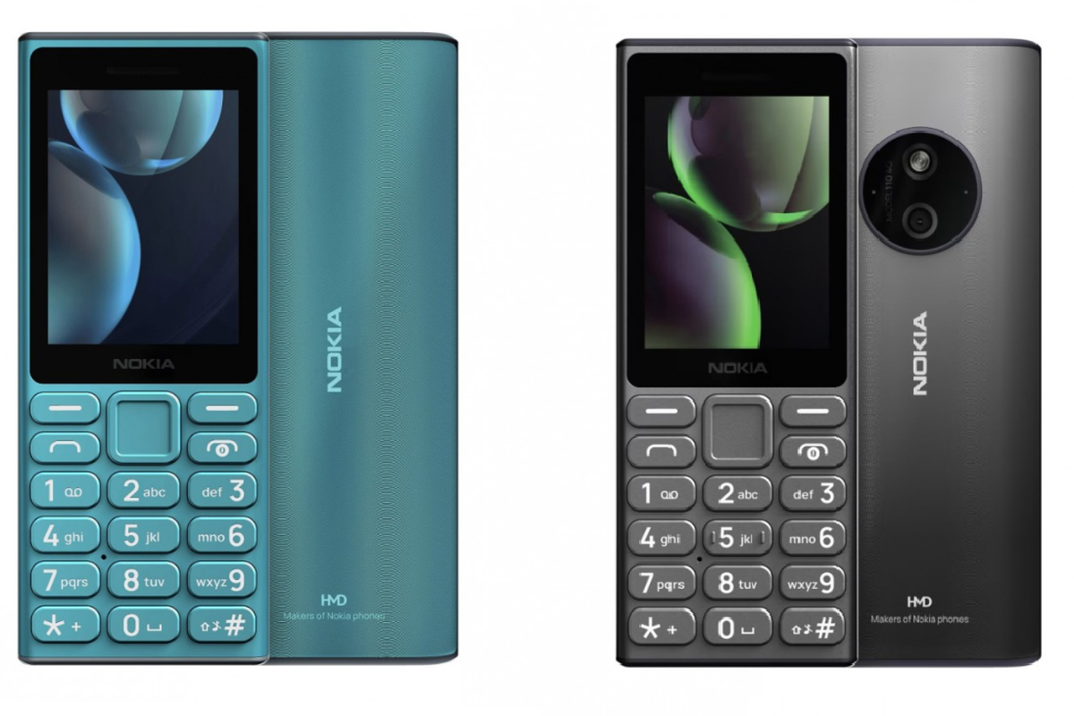 Perusahaan pemegang lisensi merek Nokia, HMD Global telah meluncurkan dua ponsel fitur (feature phone) terbarunya, yakni Nokia 108 4G 2024 (kiri) dan Nokia 125 4G 2024 (kanan), Rabu (30/10/2024).