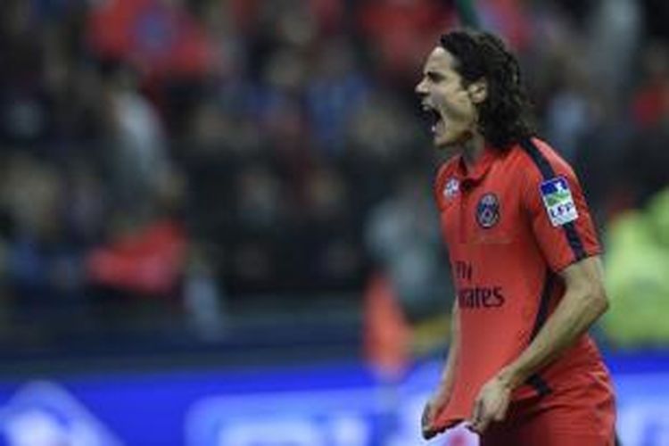 Bomber Paris Saint-Germain, Edinson Cavani. 