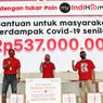 Ajak Pelanggan Berdonasi, Indihome Salurkan Paket Sembako Rp 537 Juta