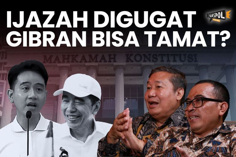 Gaspol Hari Ini: Ijazah Digugat di MK, Nasib Gibran di Ujung Tanduk?
