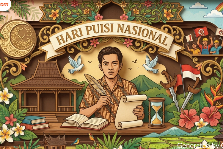 Sejarah Hari Puisi Nasional, Mengenang Chairil Anwar dan Angkatan 45
