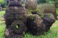 Dua Jaladwara di Lereng Gunung Merapi Berasal dari Abad 7 - 8 Masehi