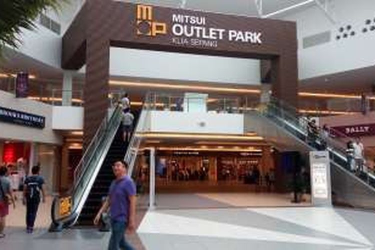 Mitsui Outlet Park, salah satu alternatif tempat wisata belanja di Kuala Lumpur, Malaysia. 