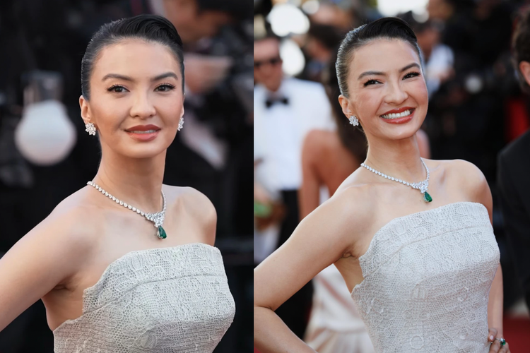 Gaya Raline Shah di Cannes 2026, Tampil Mewah dengan Berlian Chopard