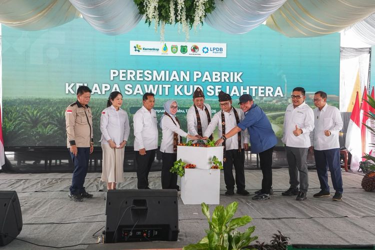 Pabrik CPO Koperasi di Musi Banyuasin Diresmikan, Jadi Percontohan untuk Koperasi Sawit
