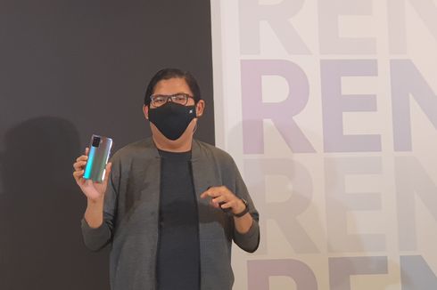 Penampakan Oppo Reno5 F, Meluncur 24 Maret di Indonesia