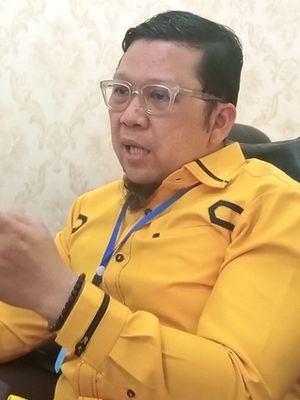 Plt Ketua DPD Partai Golkar Sumut Ahmad Doli Kurnia Tandjung mengatakan, dari 23 paslon di Sumut, 21-nya adalah kader partai, Senin (7/9/2020)