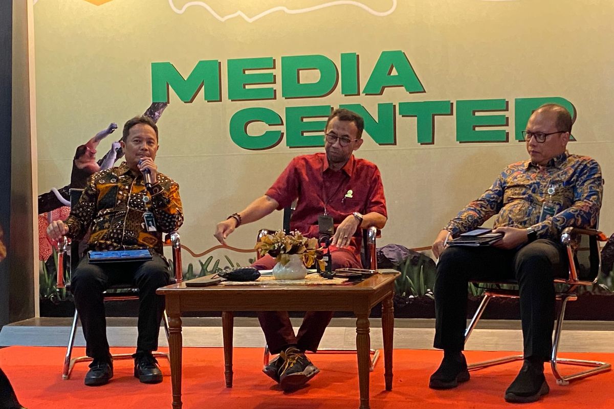 Kemenhut menjelaskan soal aturan EUDR, Jumat (24/10/2025).