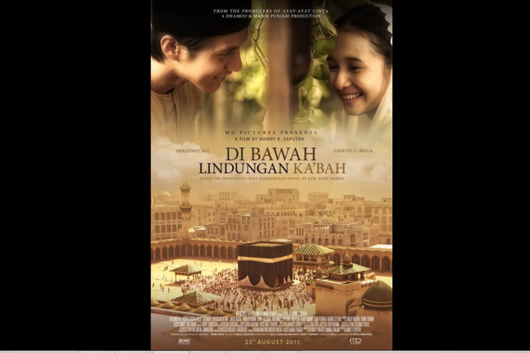 Poster film Di Bawah Lindungan Ka'bah.